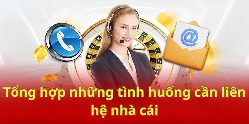 Khi gặp trục trặc cần liên hệ bộ phận hỗ trợ nhà cái